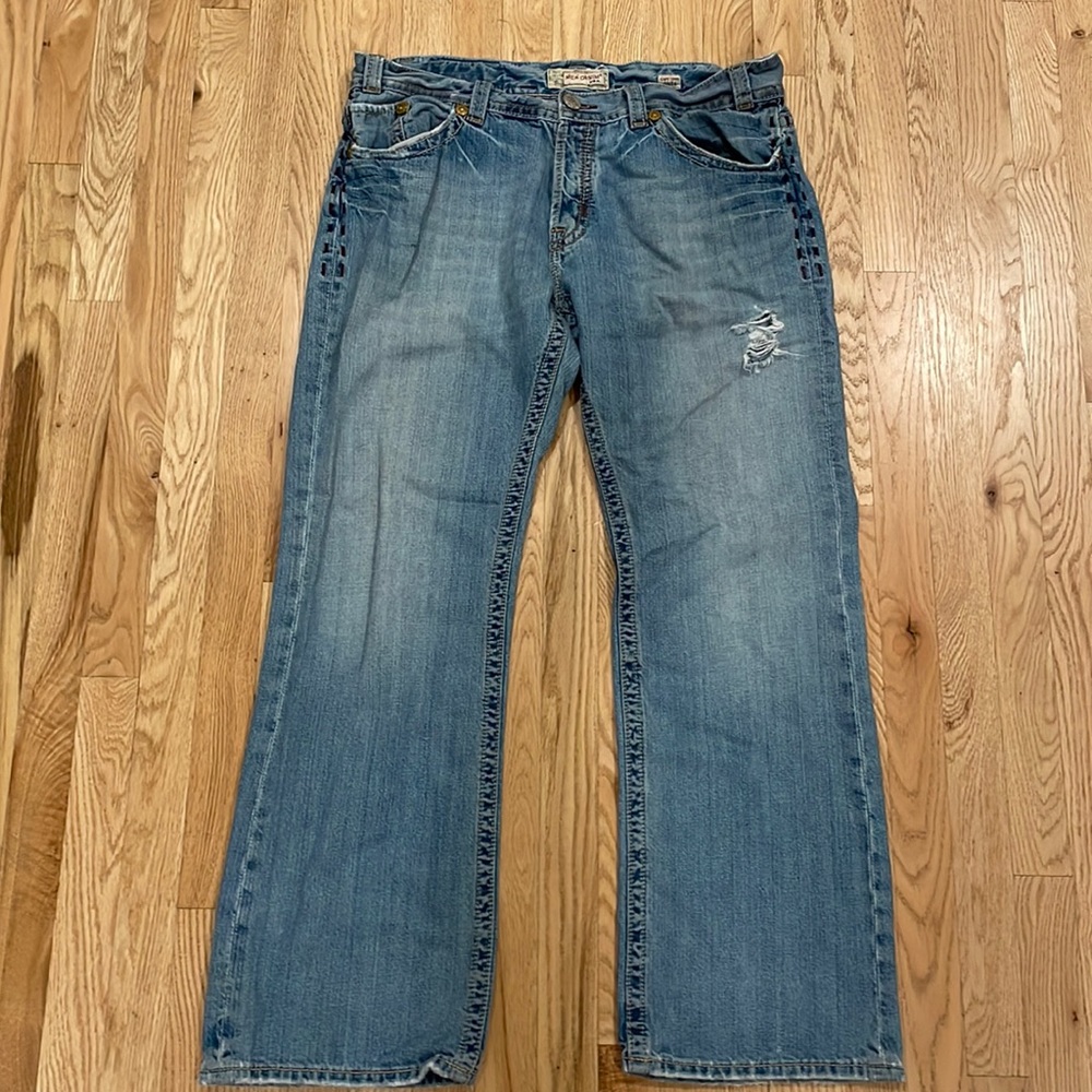 MEK Denim Men’s Capetown 38x34 Distressed